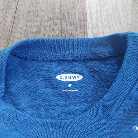 Old Navy Need Space UFO Pizza Brave Strong Long Sleeve Tee Bundle 4T - Picture 13 of 16